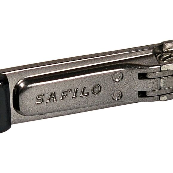 Safilo Unisex Eyeglasses Elasta 7173 OX93 52-18 140 Black/gun Metal FRAMES ONLY - Picture 9 of 15